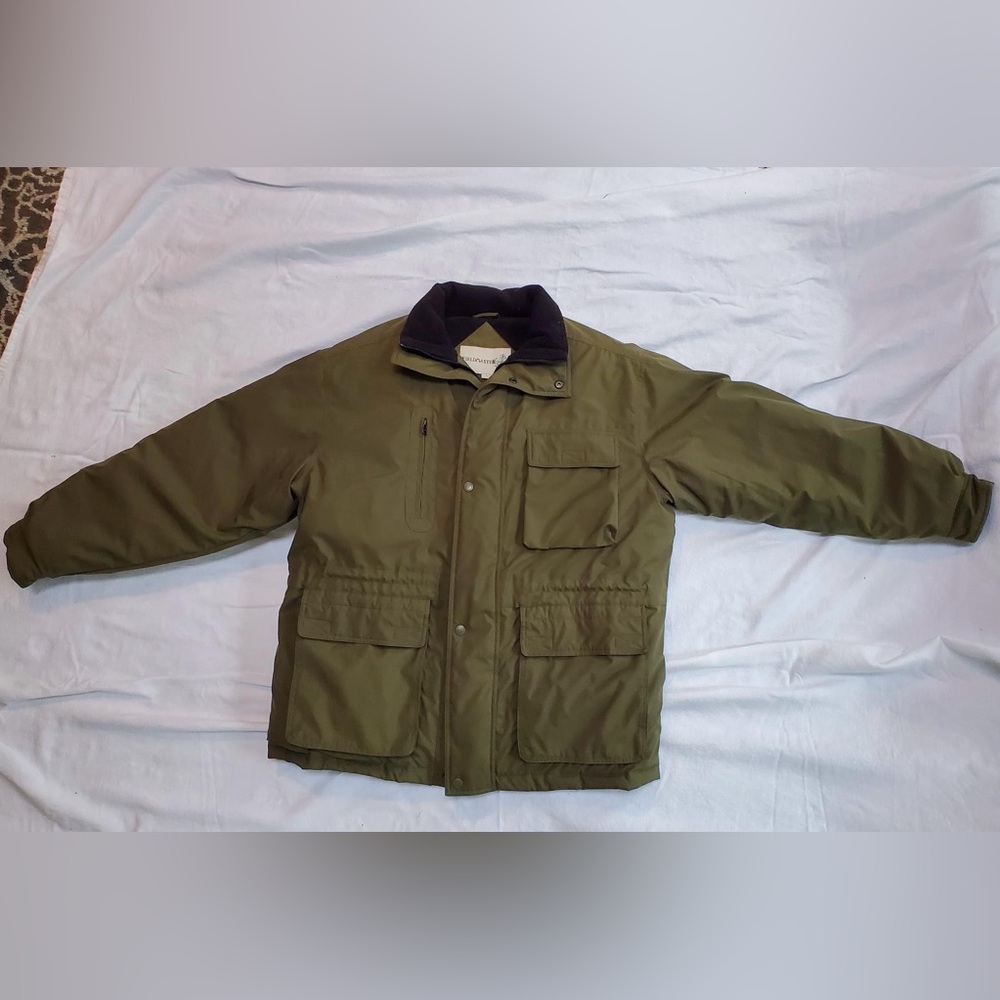 Vintage Fieldmaster Goose Down Hunting Coat - Olive Green